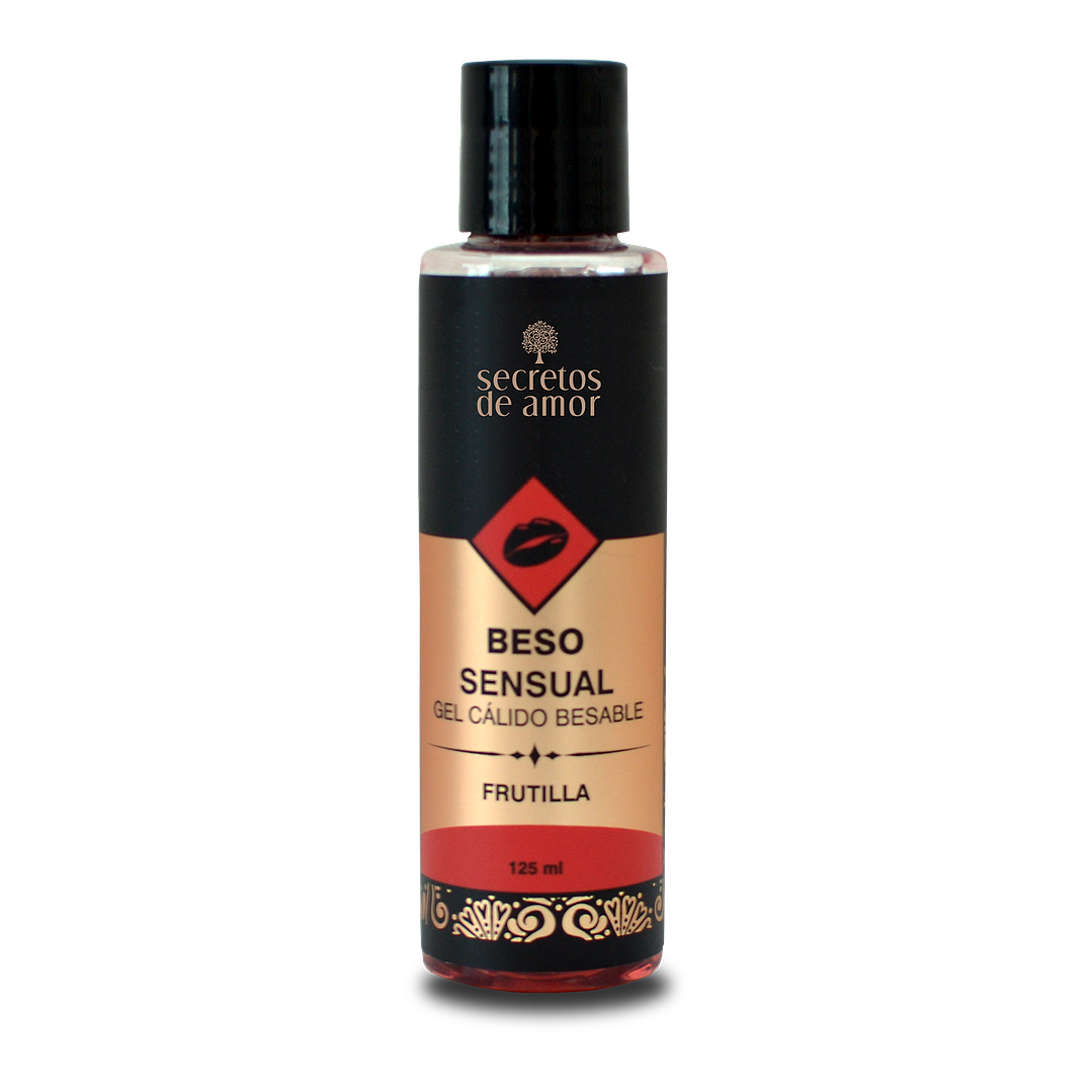 BESO SENSUAL | Gel Cálido Comestible 125 ml