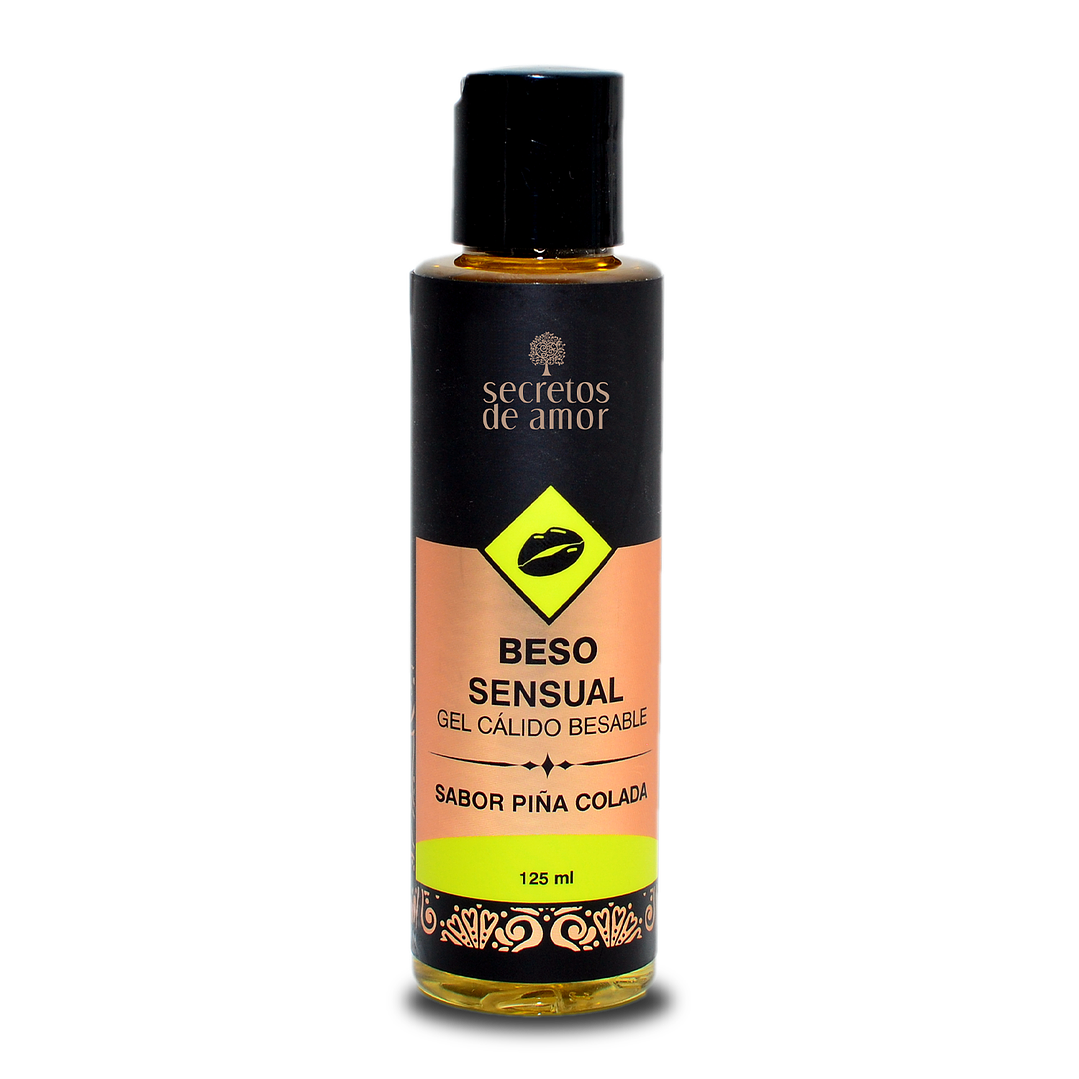 BESO SENSUAL | Gel Cálido Comestible 125 ml