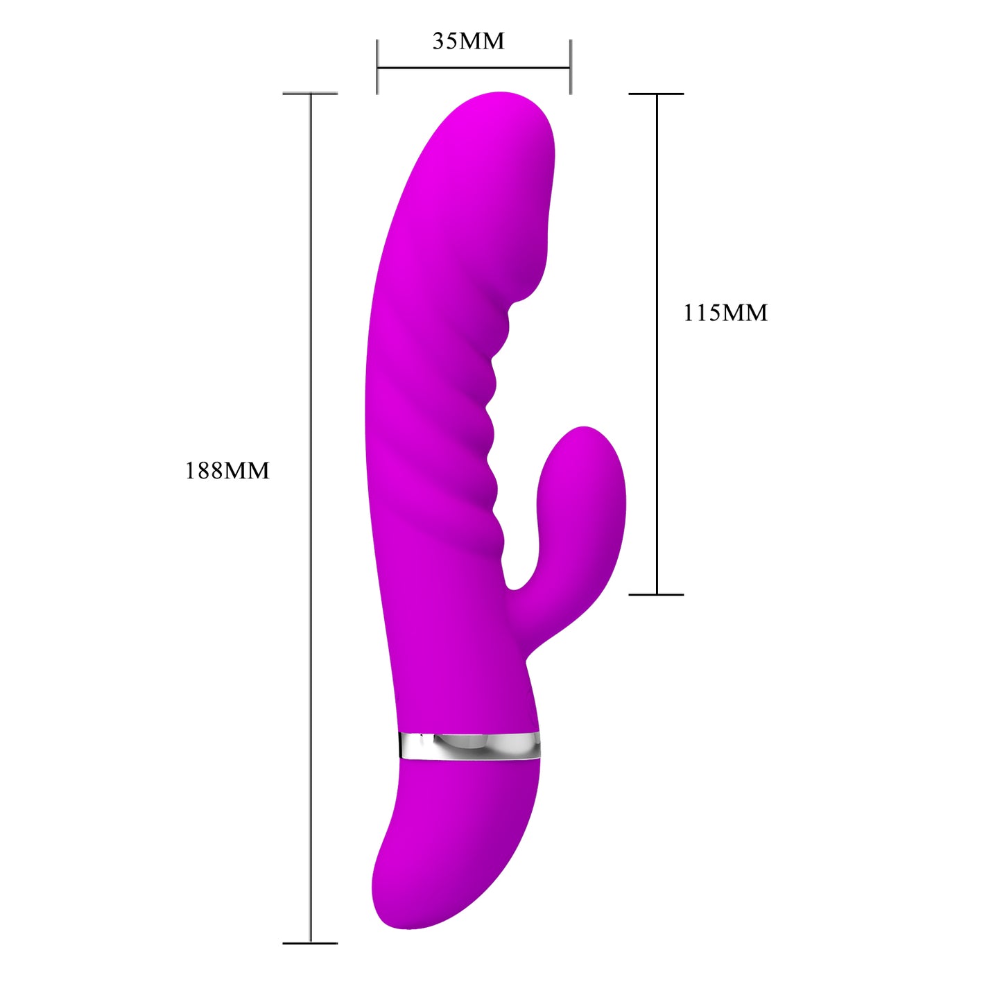 TRACY | Vibrador Dual Extra Suave