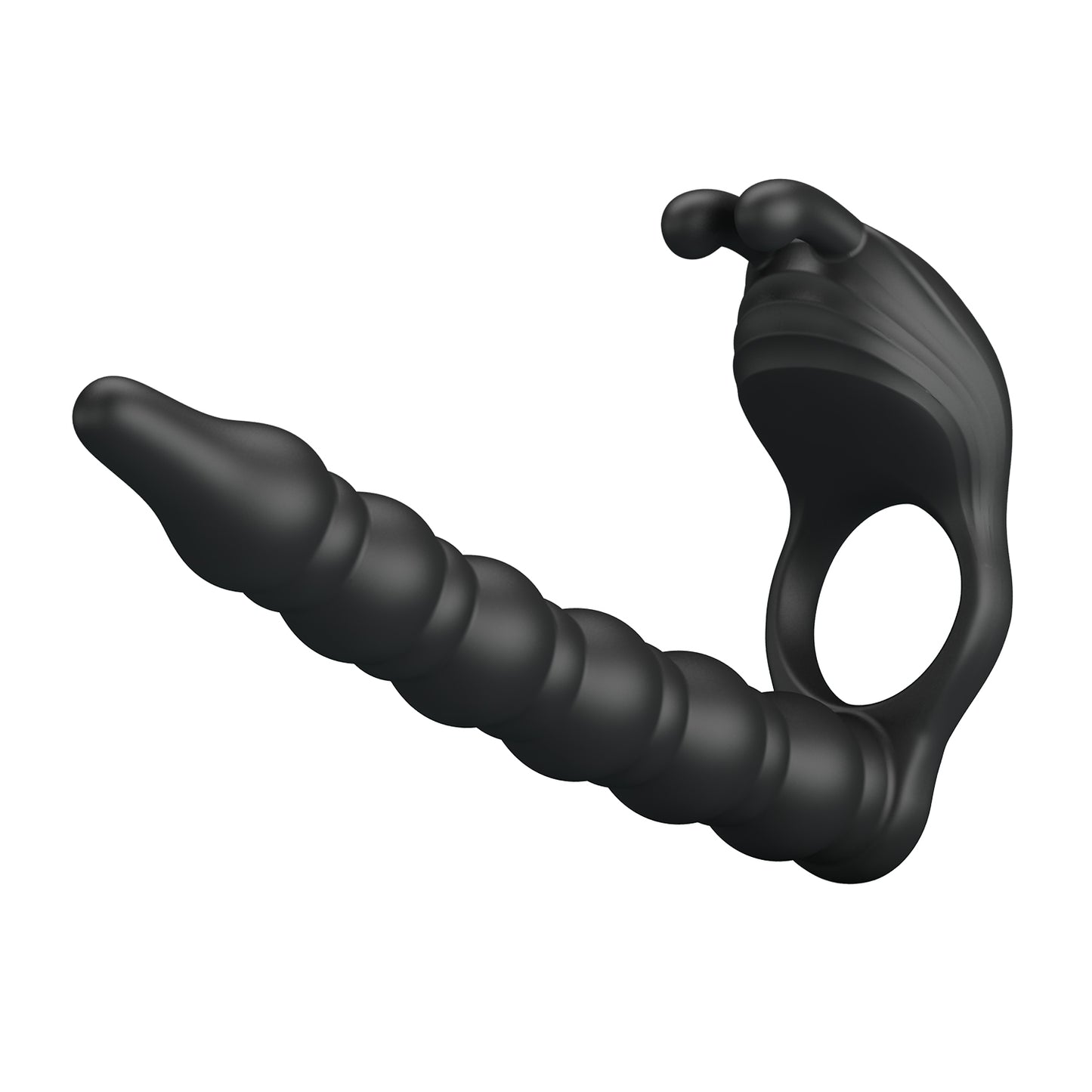 BLACKNEY | Anillo Vibrador Doble Penetración