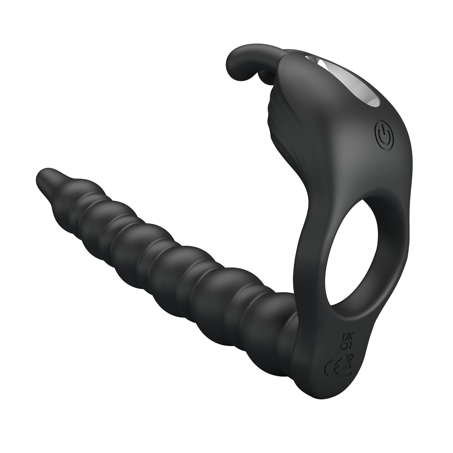 BLACKNEY | Anillo Vibrador Doble Penetración