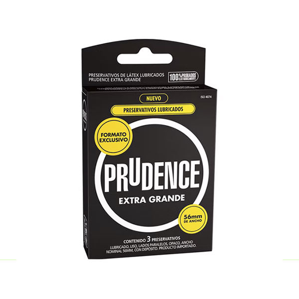 EXTRA GRANDE | Preservativos Prudence 3und.