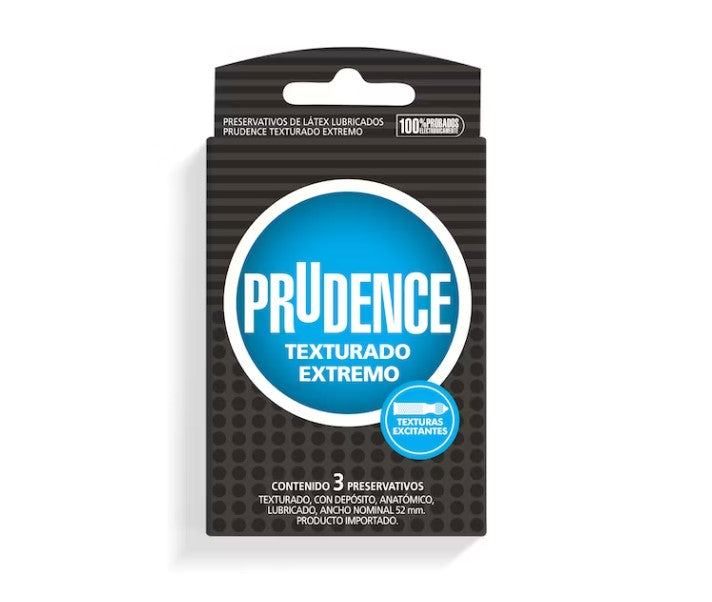 TEXTURADO EXTREMO | Preservativo Prudence 3und