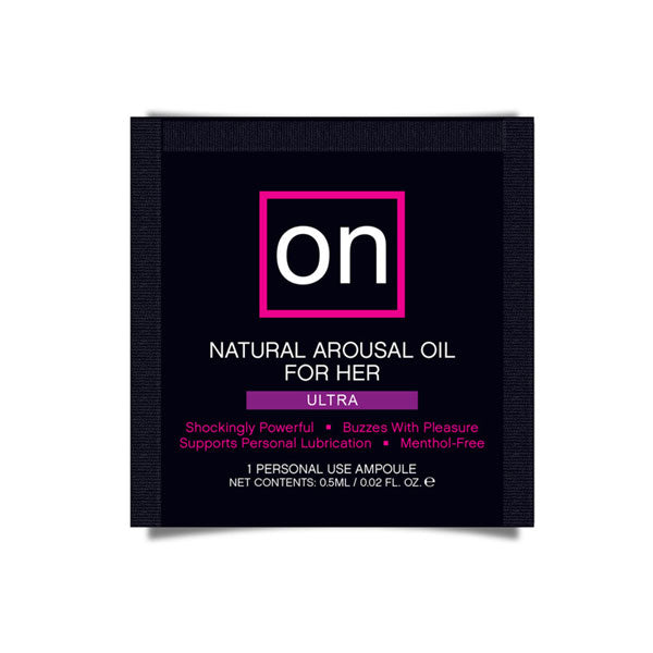 ON FOR HER ULTRA | Intensificador de Clítoris Ultra Sachet