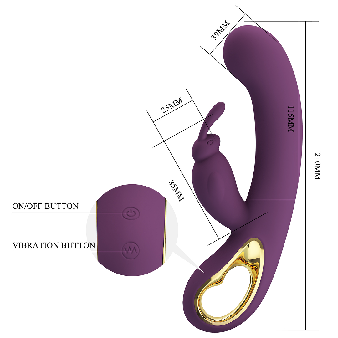 LIAM | Vibrador Dual con Control por App