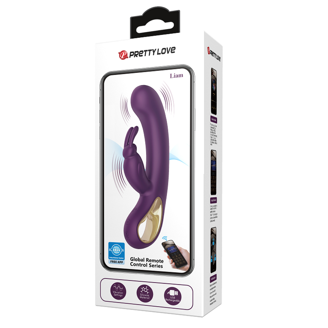 LIAM | Vibrador Dual con Control por App