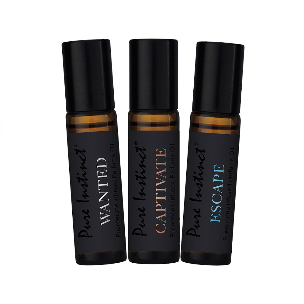 PURE INSTINCT | Perfume Masculino con Feromonas Roll On 10ml