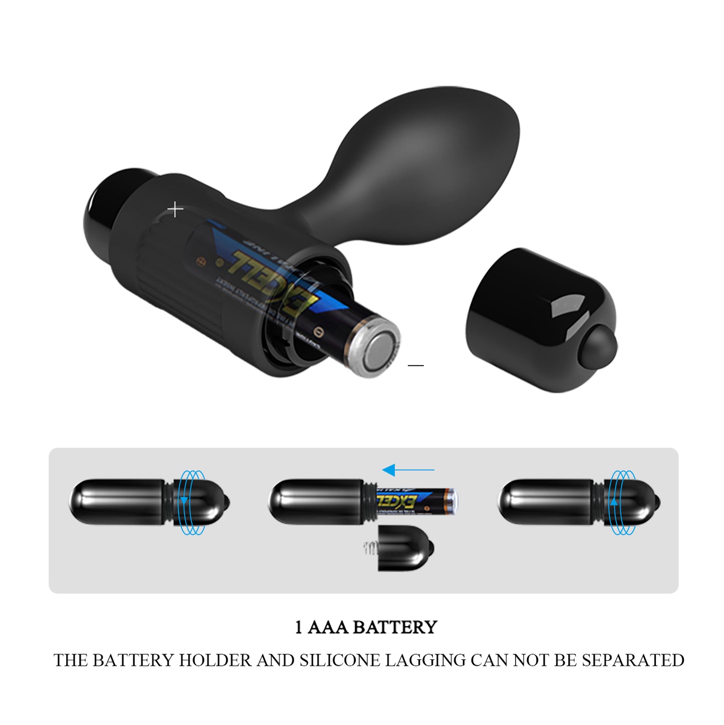 VIBRA BUTT PLUG | Plug Anal con Vibración