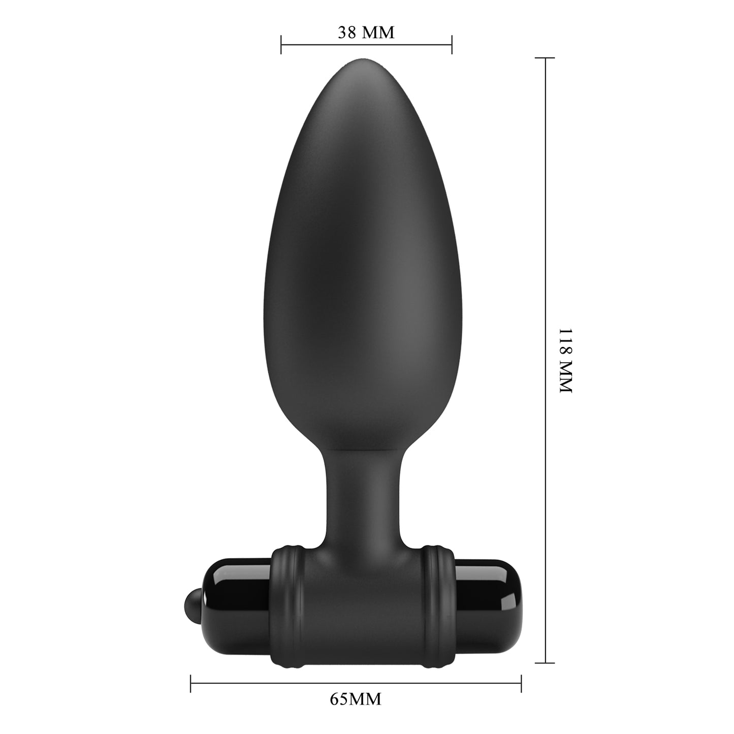VIBRA BUTT PLUG II | Plug Anal con Vibración
