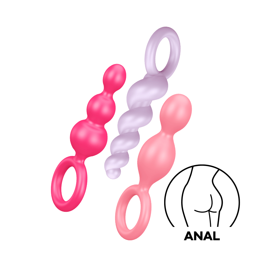 Satisfyer booty call set plug anales principiante entrenamiento sexshop antofagasta Vibrant Sex Shop