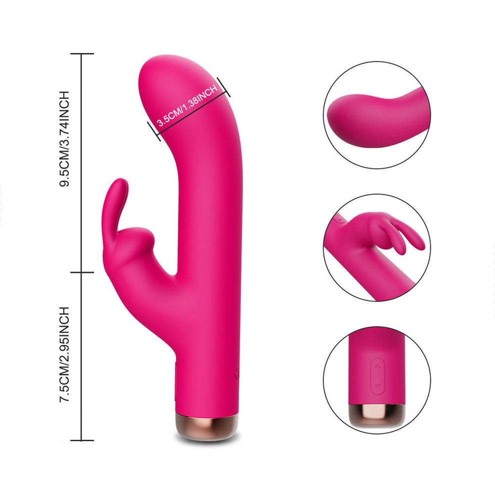 BUNNY LOLA | Vibrador Dual Conejito Recargable
