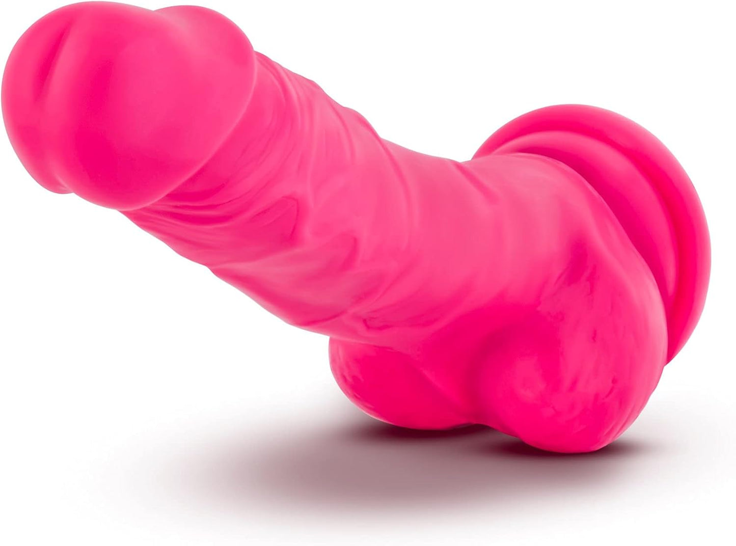 dildo doble densidad neo pink 7inch 18 cm blush Vibrant sexshop antofagasta
