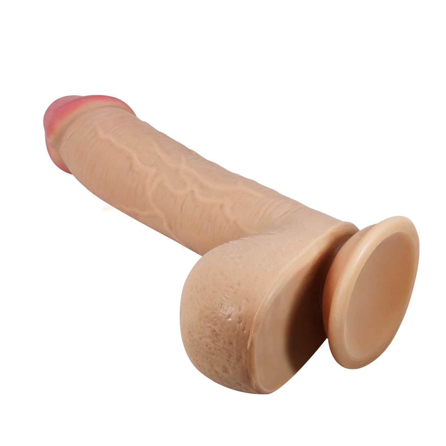 dildo piel deslizante pretty love 23cm Vibrant sexshop antofagasta