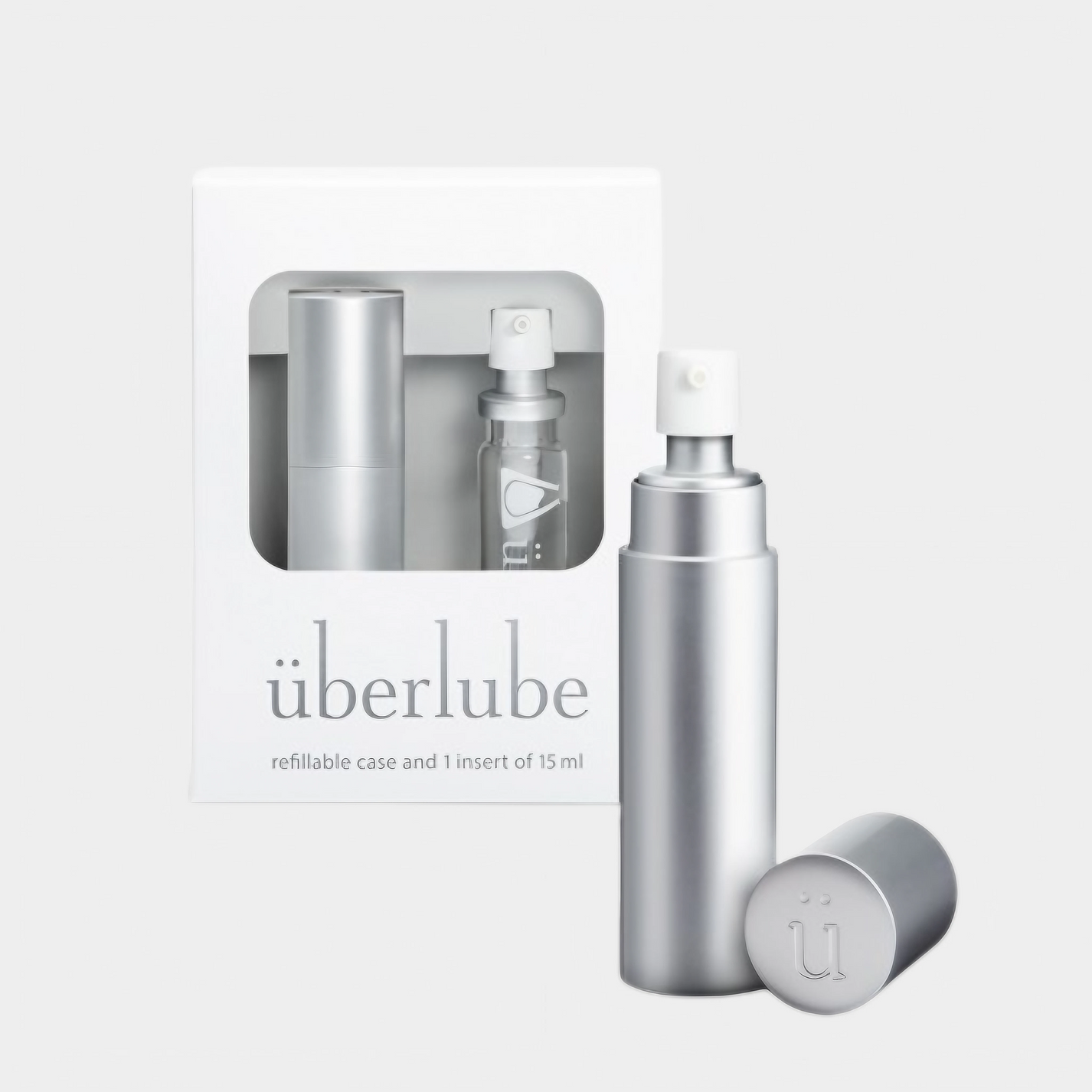 UBERLUBE | Lubricante Silicona con Dispensador + Cartucho 15ml