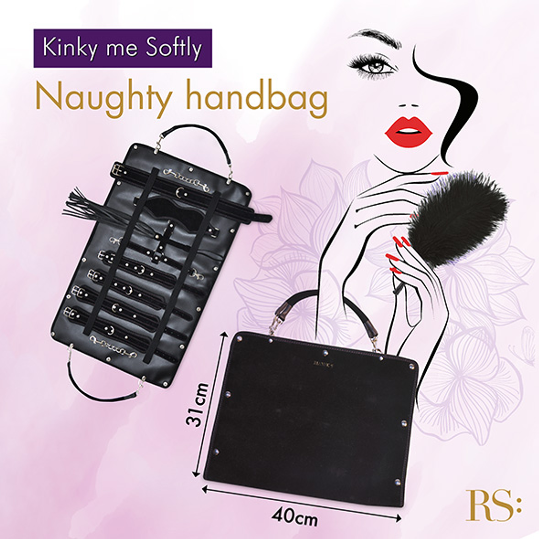 KINKY ME SOFTLY | Kit Bondage con Bolso