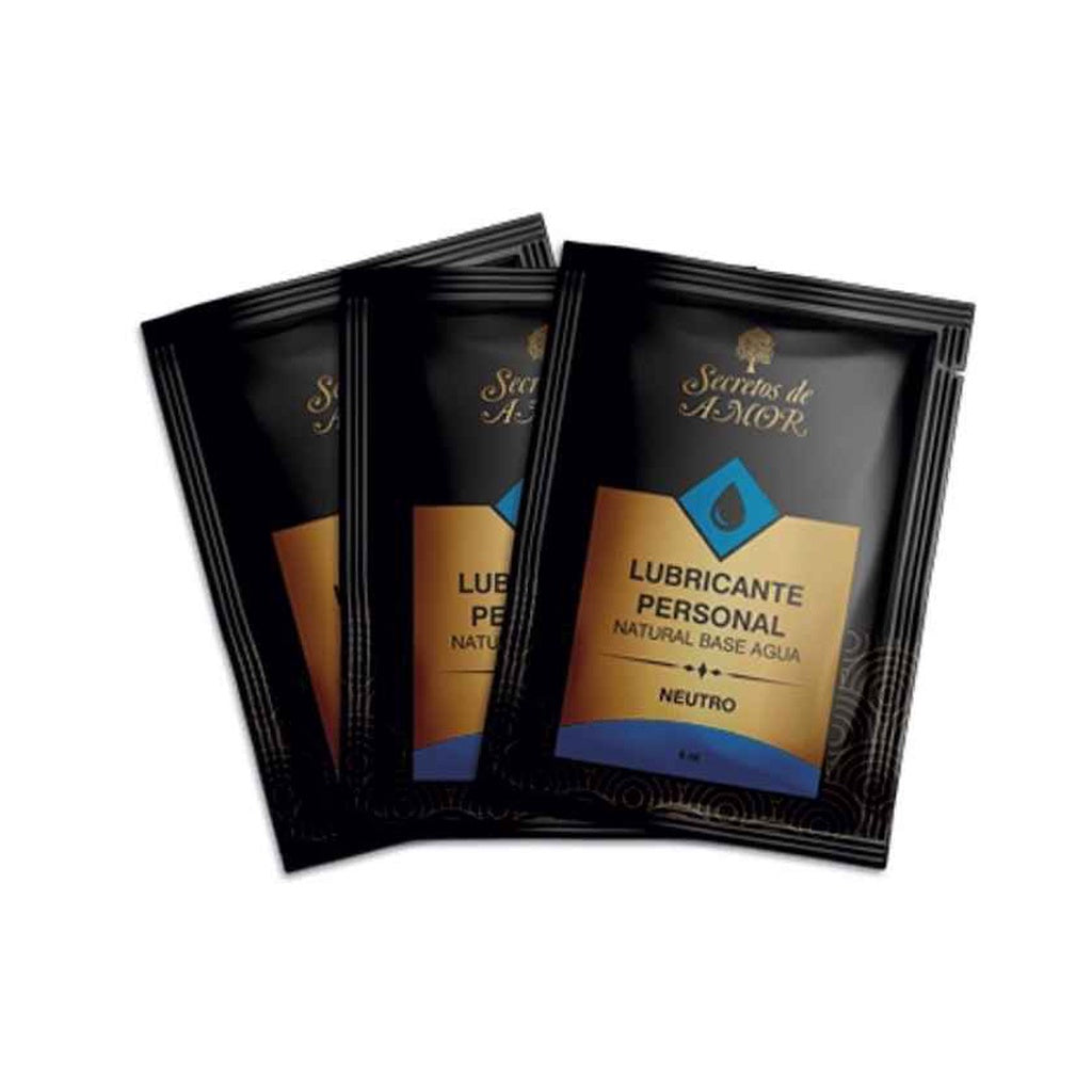 SECRETOS DE AMOR | Sachet Lubricante Personal a Base de Agua 6ml