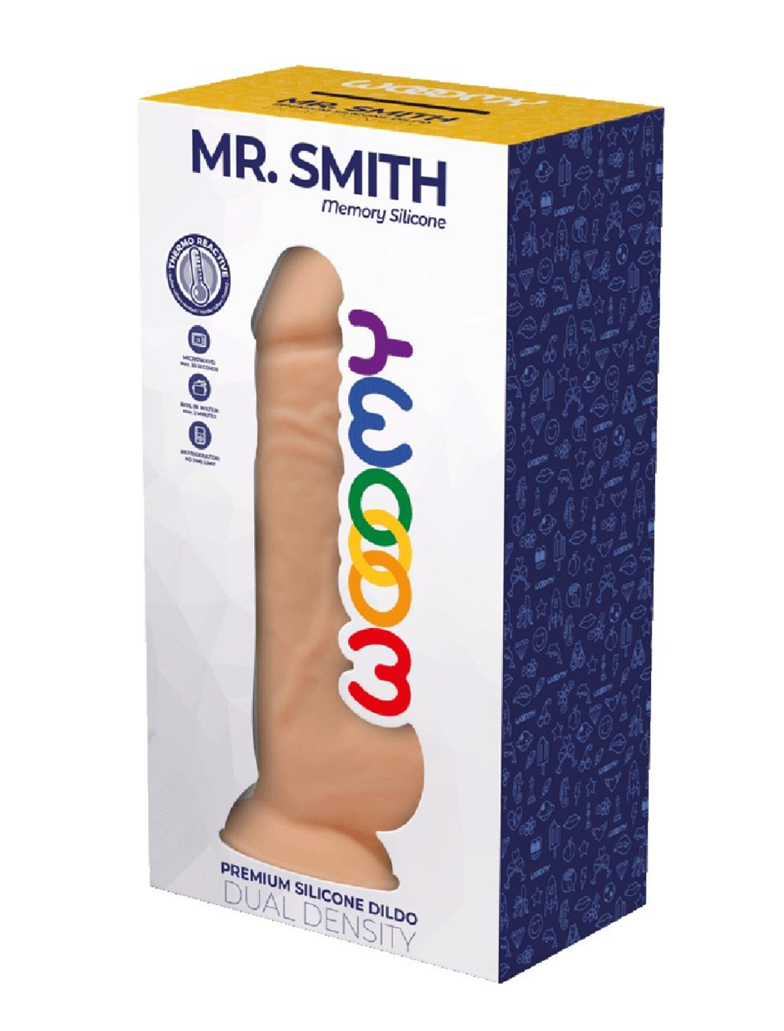 MR. SMITH | Dildo Realista Doble Densidad 17cm