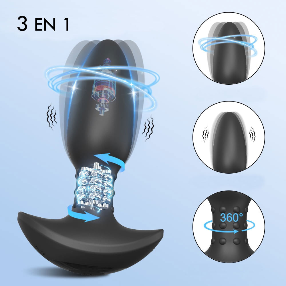 PLUG ANAL | Dilatador Torbellino con App
