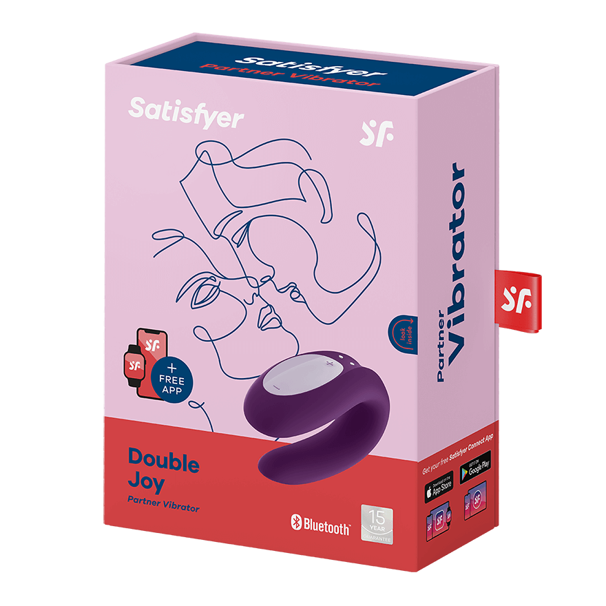 DOUBLE JOY | Vibrador de Parejas con App Morado