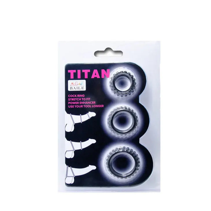 set 3 anillos pene erectores titan sexshop antofagasta Vibrant Sex Shop