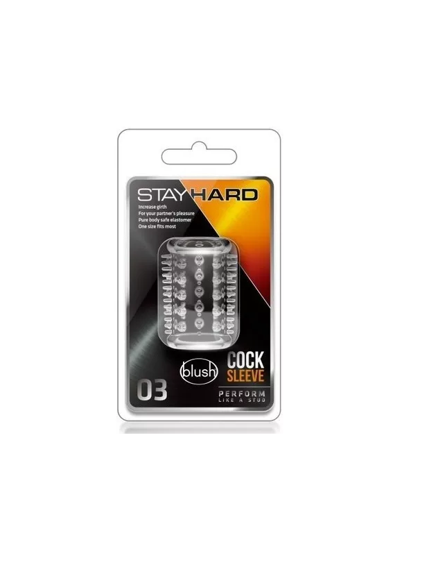STAY HARD | Funda Para Pene Texturizada 03