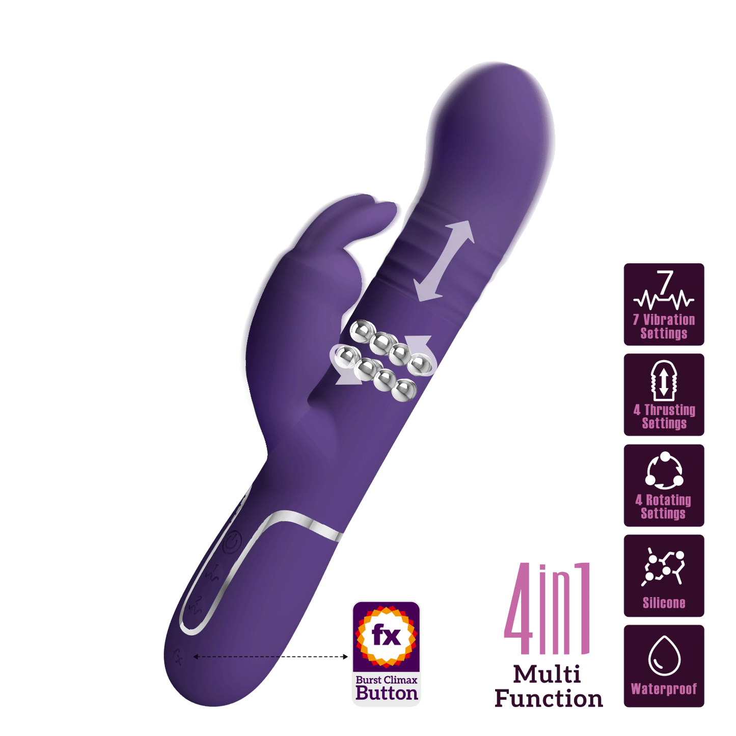 TWINKLED TENDERNESS | Vibrador 4 en 1