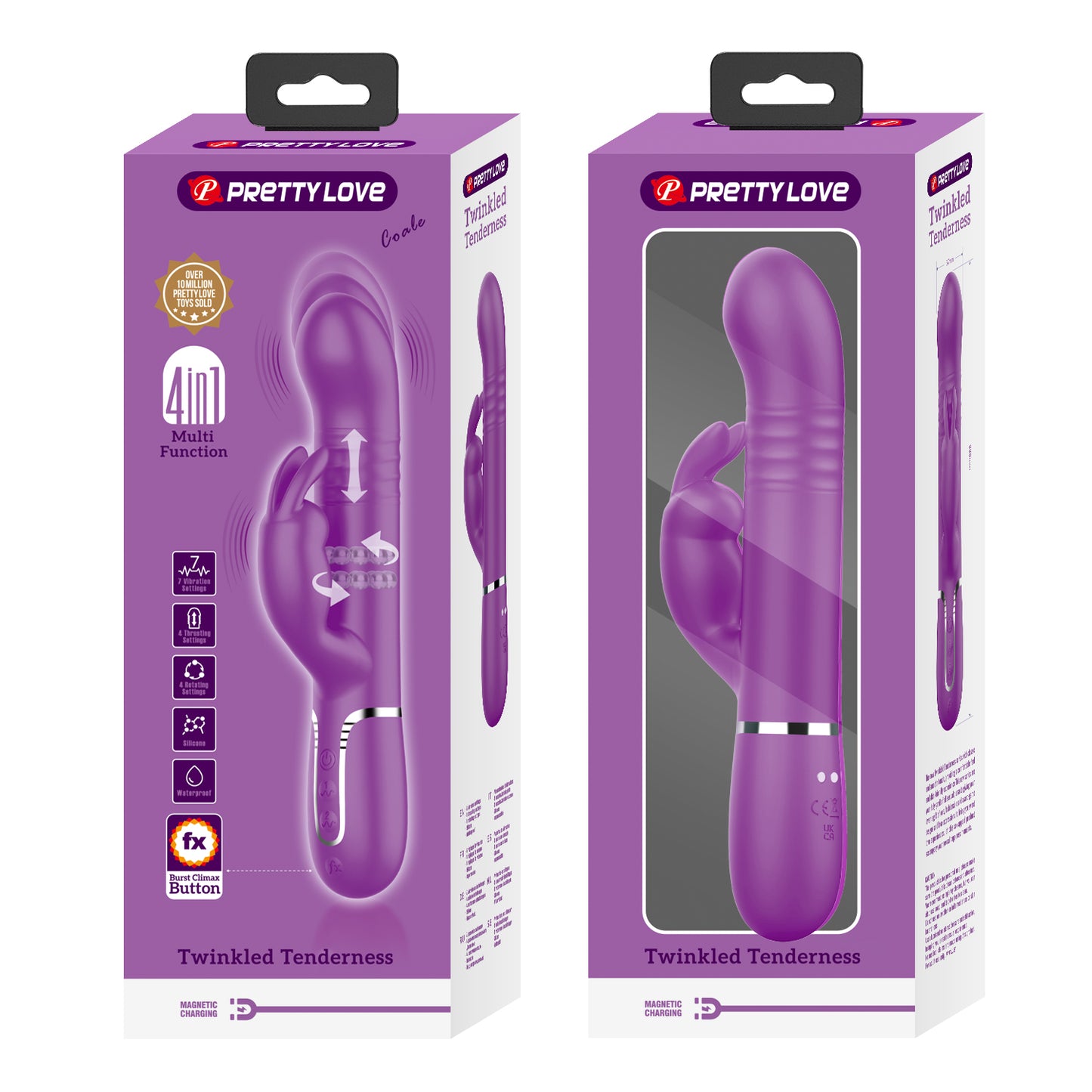 TWINKLED TENDERNESS | Vibrador 4 en 1