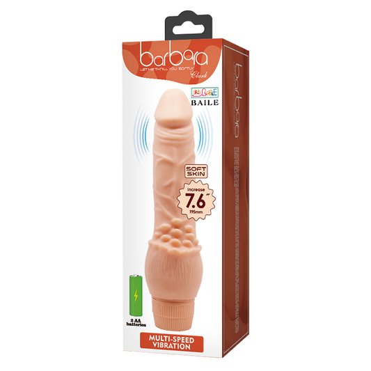 PLEASURE FANTASY | Vibrador Realistico PVC a Pilas