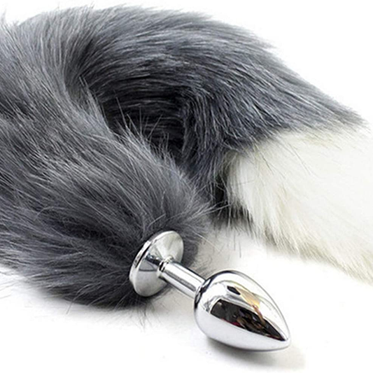 PLUG COLA | Plug con Cola Metal Talla M