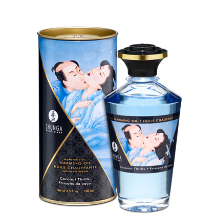 Aceite afrodisiaco efecto calor warming oil shunga sexshop antofagasta Vibrant Sex Shop