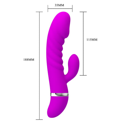 TRACY | Vibrador Dual Extra Suave