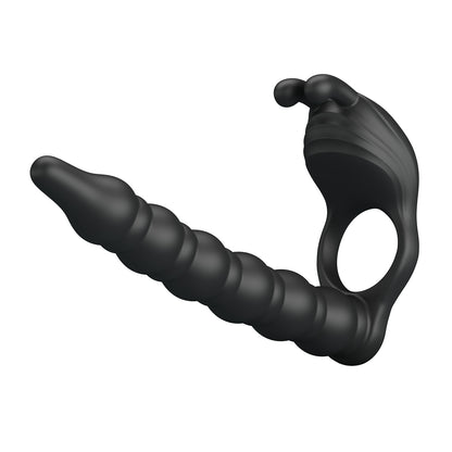 BLACKNEY | Anillo Vibrador Doble Penetración
