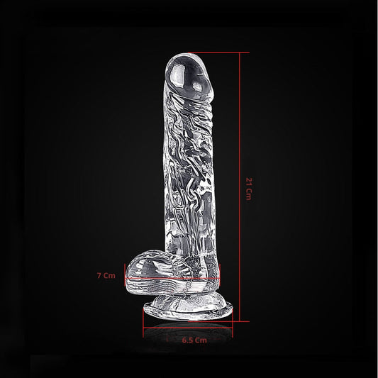 DILDO CRISTALINO | Dildo Cristalino 21cm