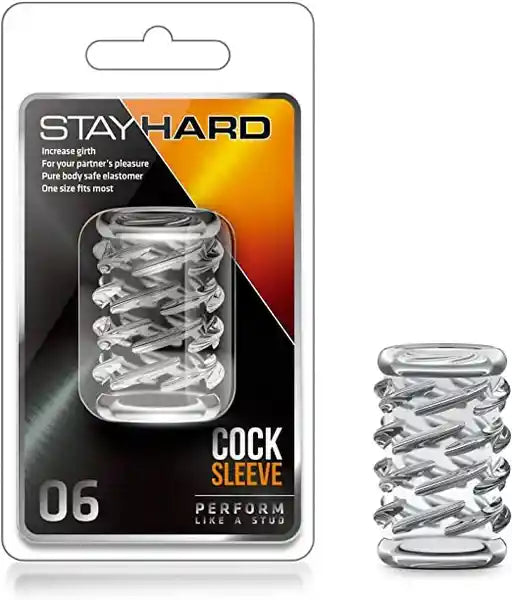 STAY HARD | Funda Para Pene Texturizada 06