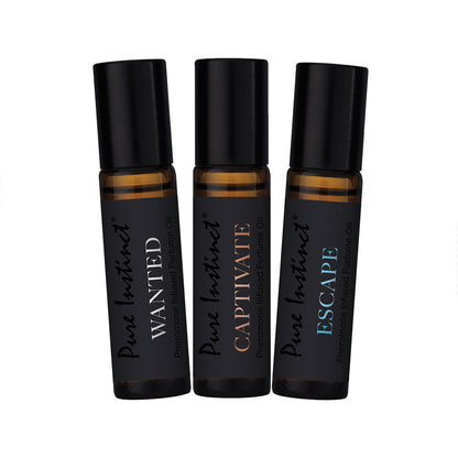 PURE INSTINCT | Perfume Masculino con Feromonas Roll On 10ml