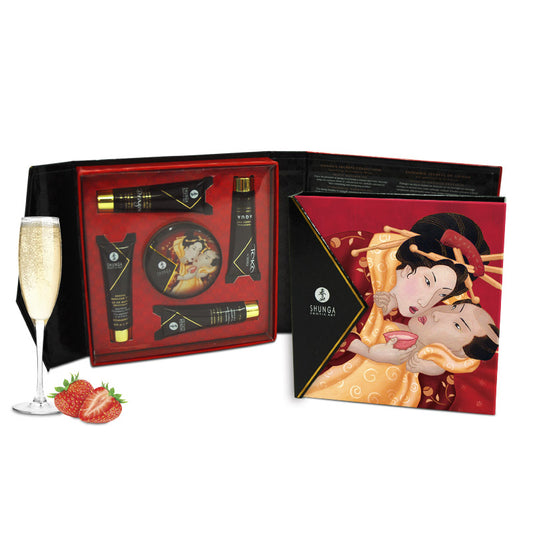 KIT SECRETOS DE GEISHA | Kit de Productos Shunga Frutilla