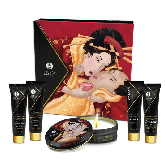 KIT SECRETOS DE GEISHA | Kit de Productos Shunga Frutilla