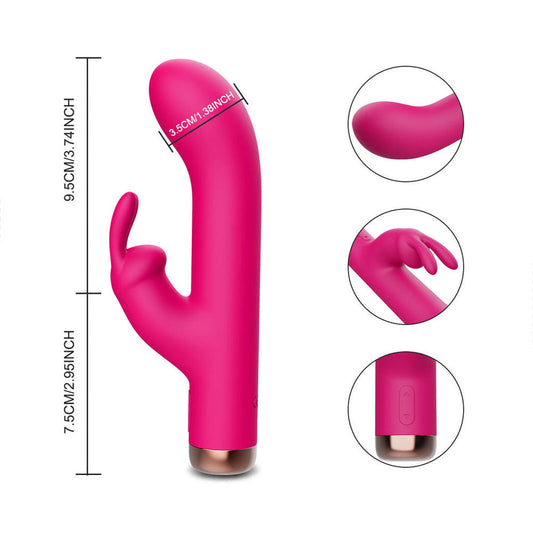 BUNNY LOLA | Vibrador Dual Conejito Recargable