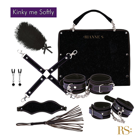 KINKY ME SOFTLY | Kit Bondage con Bolso
