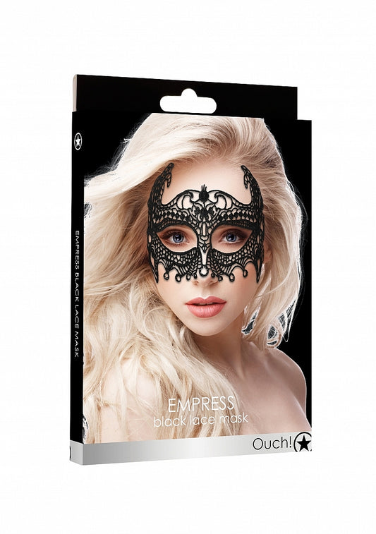 MASCARA ENCAJE | Mascara de Encaje Negra Emperatriz