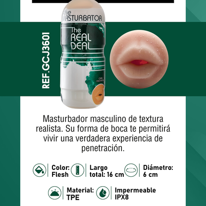 ALIVE | Masturbador Realista Oral