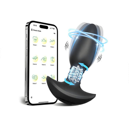 PLUG ANAL | Dilatador Torbellino con App