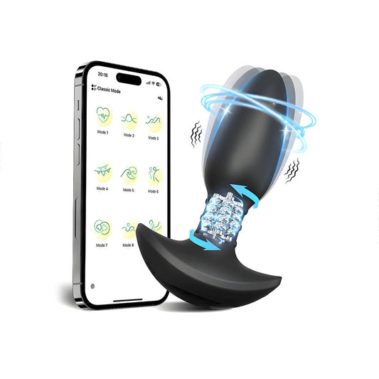 PLUG ANAL | Dilatador Torbellino con App
