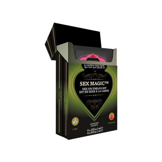 Sex Magic | Set 12 Sachets Kama Sutra Lubricante + Intensificador Cálido